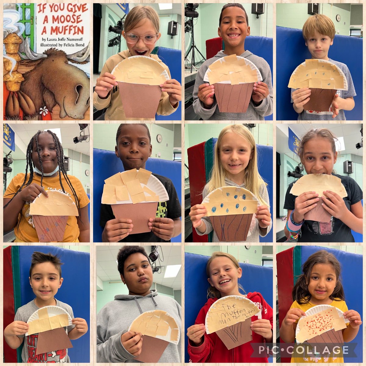 JudyAguila's tweet photo. Reading is fun!! Today we read If You Give a Moose a Muffin. We then created some fun muffins! 📖📚⁦@vcsbtbedep⁩ ⁦@FriendshipVCS⁩ ⁦@eidie_velez⁩ ⁦@ElaineBeeghly⁩ https://t.co/BDFrDnp5bb