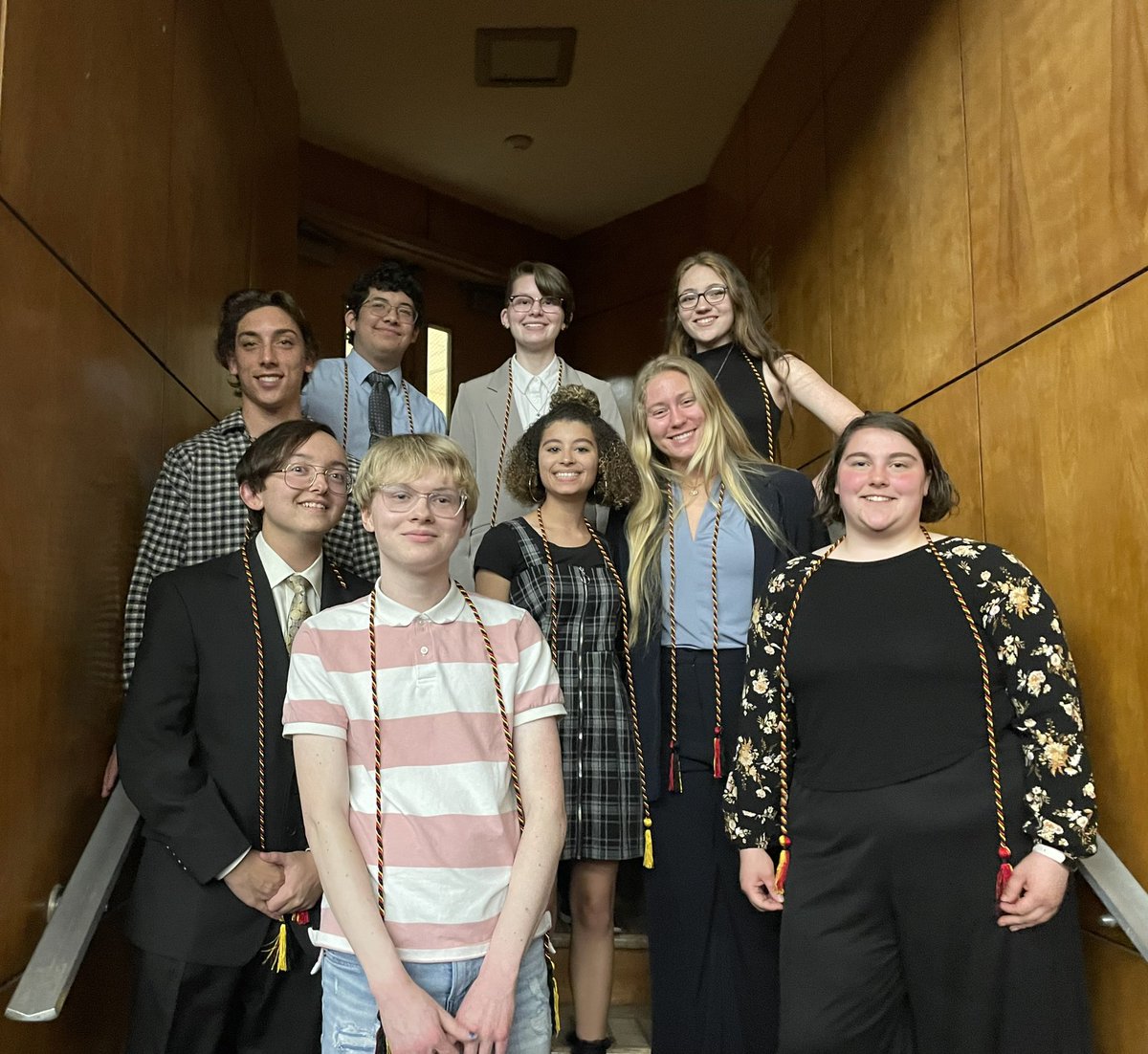 I am so honored to have been a part of the journey of this amazing group of Seniors. I am sad that our time together is coming to an end, but I am excited for the bright future they have in store! Ich bin sehr stolz auf euch! <a href="/twppride/">Jonathan Strout</a> @Twp_WL_ESL_FCS @SuperintendWTPS