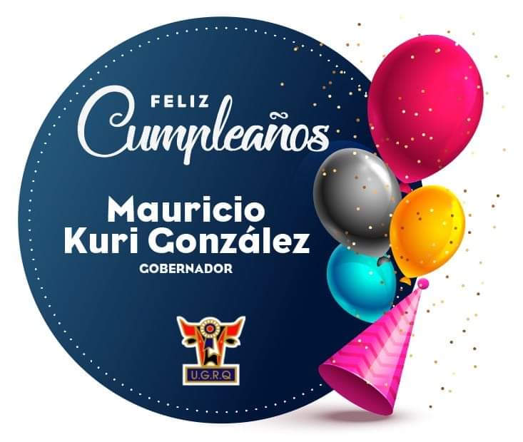 Felicidades a nuestro gobernador <a href="/makugo/">Mauricio Kuri</a> por su cumpleaños. Bendiciones!

MVZ <a href="/UgaldeAlejandro/">Alejandro Ugalde</a>
Presidente UGRQ y FIGQ