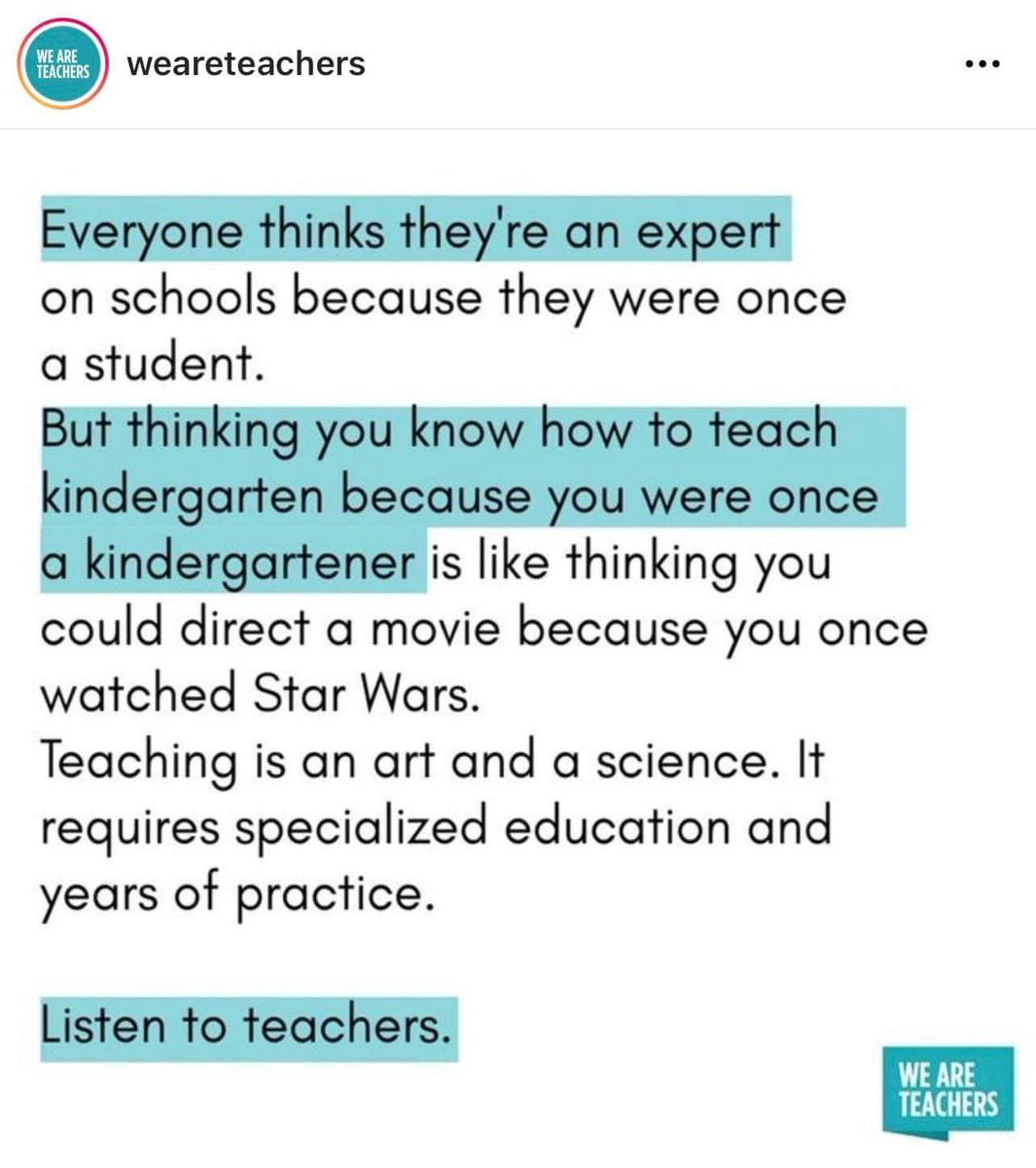 Listen to teachers. 

📷 <a href="/WeAreTeachers/">We Are Teachers</a>