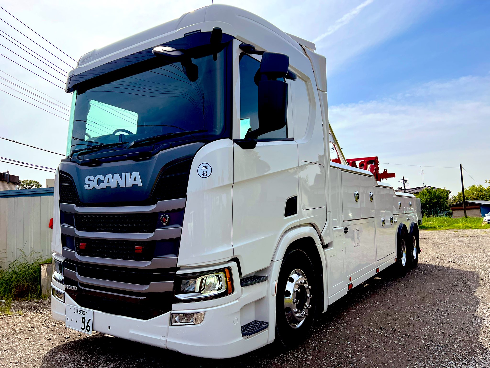 スカニアレッカー車センチュリーレア