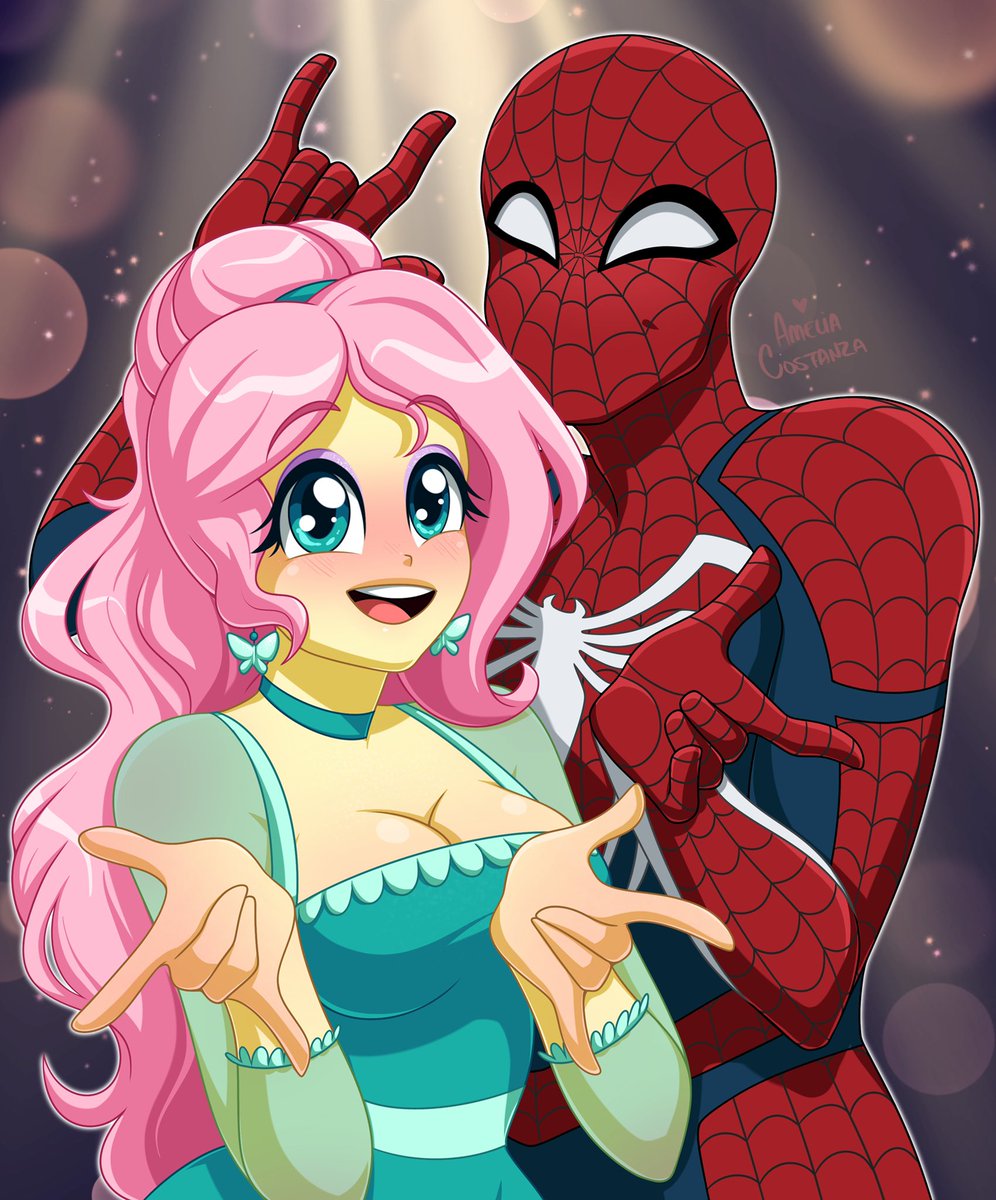 AmeliaCostanza's tweet photo. The adventures of Peter Parker 🤣
Commissions from Discord! 

#SpiderMan #EquestriaGirls #commissionsopen #Fluttershy #SciTwi https://t.co/hJlDzcKmZh