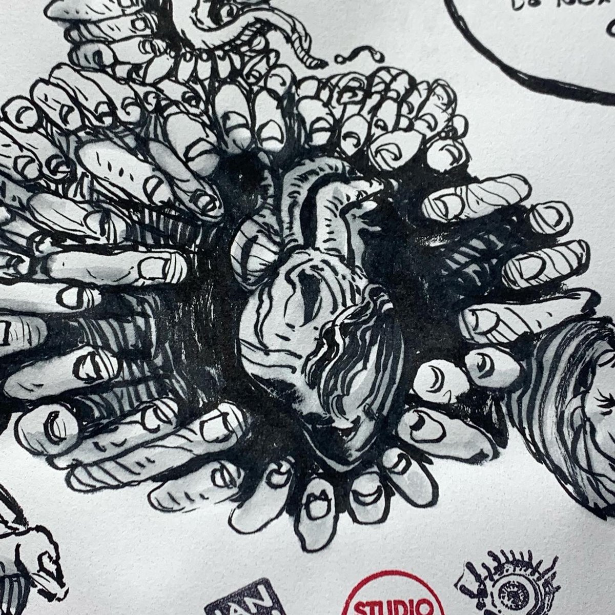 Ian_Cinco's tweet photo. Custom drawing in ERRATICA for the homie James Peay
#SelfPublishing #IndiComics #ComicArtist #NeonSpring #Cyberpunk #Comics #NewComics #ComicSeries #Zuzu #Erratica https://t.co/V7tq7n05Dq