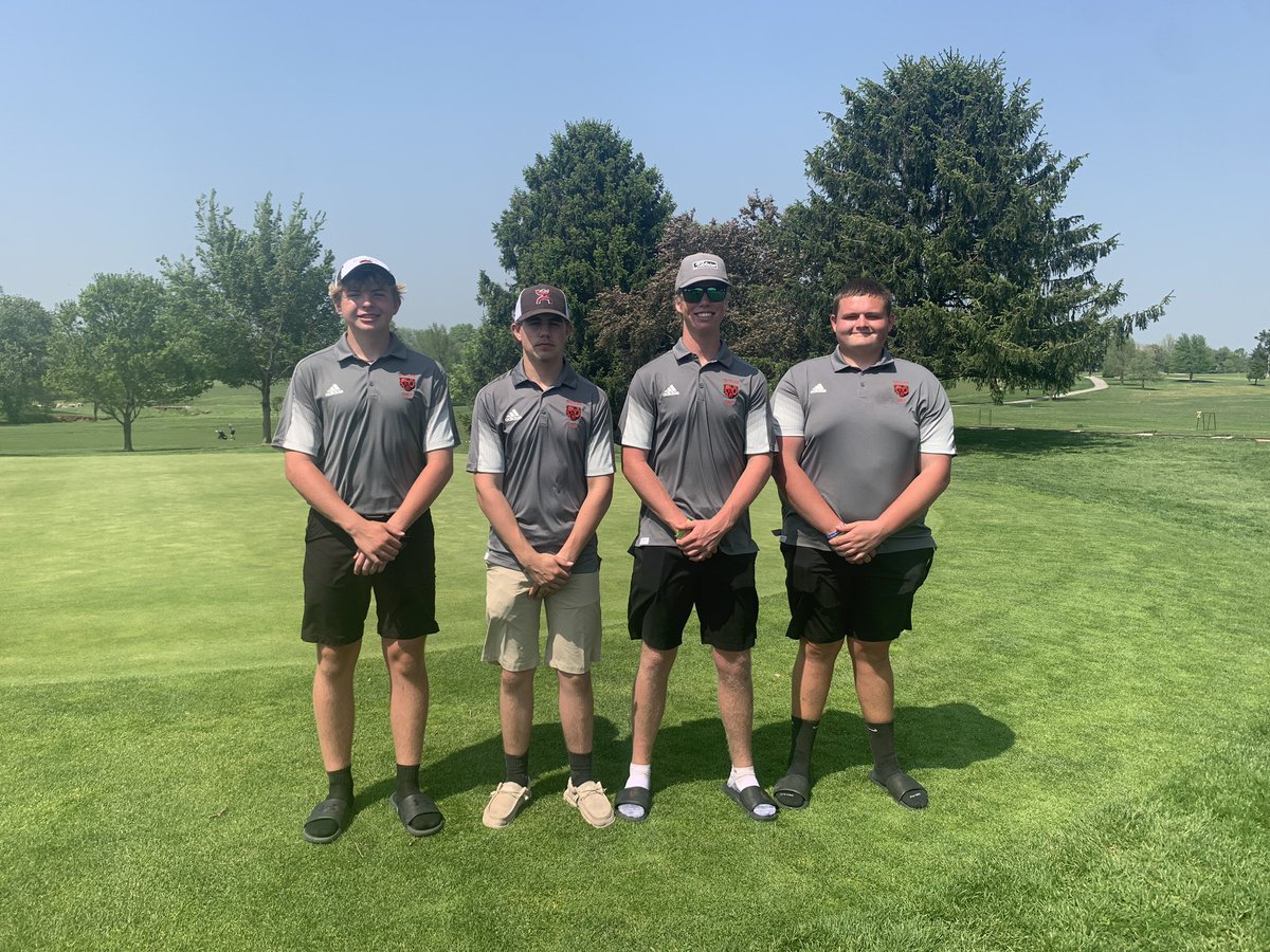The Bears golf team competed in the class 2 district 3 tournament today at Payne Stewart golf course. Congratulations to senior Andon Cook for placing 1st with a 79 and senior Wyatt Colburn for placing 2nd with an 80. They will both compete in the state tournament next week.