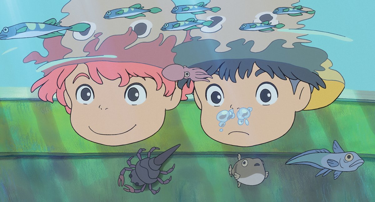 Crunchyroll's tweet photo. NEWS: Ponyo Dashes Back to Theaters This May via Studio Ghibli Fest 2022

✨MORE: https://t.co/8OH6VzpdTi https://t.co/PwnZN9ksN1