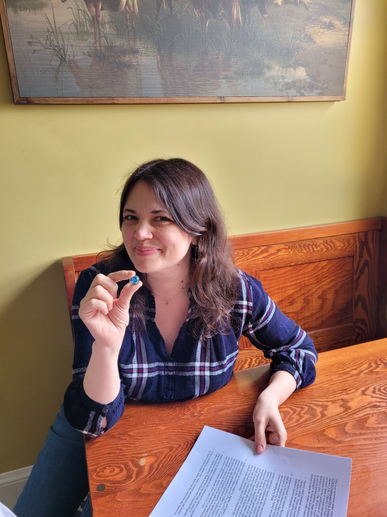 pmultz1's tweet photo. Hi everyone! I’ve got some amazing news! I’m so excited to announce I’ve found my dream agent—@renarossner! She loved my Alaskan fairytale peppered with Russian folklore &amp; poetry just as much as I do! And yes that’s a marble. If you know you know &amp; I’m so grateful for your help! https://t.co/AdDz6WBfpH