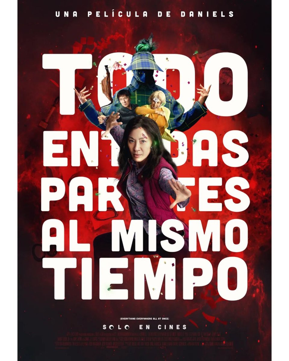 thecouchcr's tweet photo. Se viene pronto el estreno de la película 'Todo en Todas Partes al mismo Tiempo'
#TodoEnTodasPartesAlMismoTiempo
ESTRENO JUNIO 2022
Exclusivamente en cines
#MichelleYeoh #Daniels #EverythingEverywhereAllAtOnce
#MultiverseOfMadness #NotTheRealMultiverse https://t.co/pu97FLTnVa