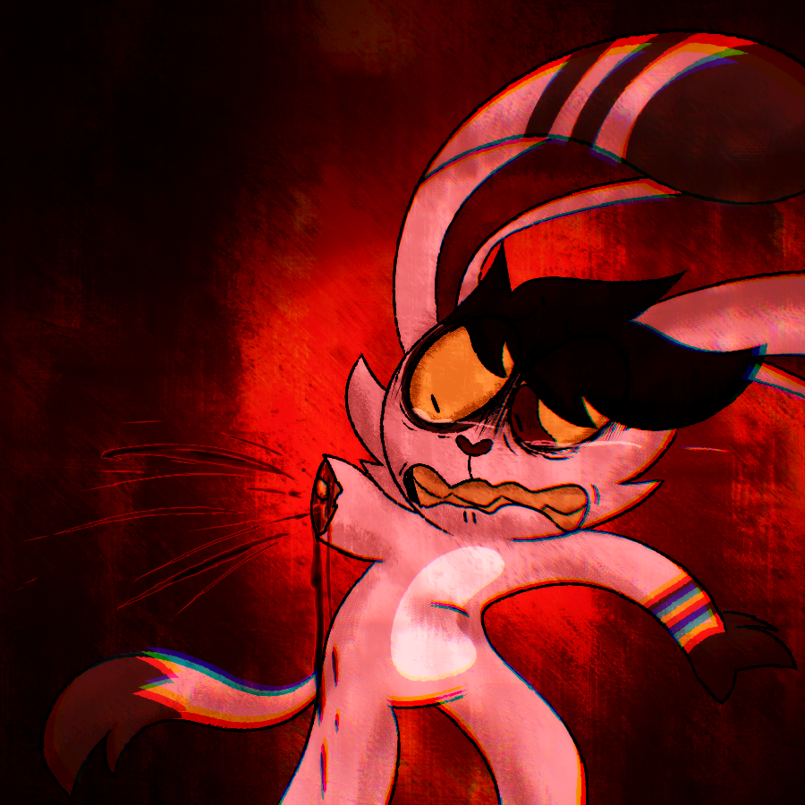 v0mitbunny's tweet photo. ow  .. 😣

#furry #furryart #Furryartist #gore #guro #goreart https://t.co/qidFlV3xfL