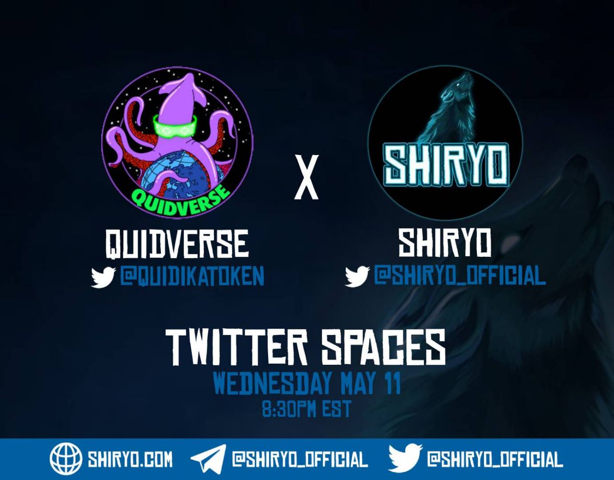 Flates5's tweet photo. SHIRYO x QUID COLLAB

$1000 #GIVEAWAY!
💸 $500 in #NFTs 
💰 $500 in #QUID

Rules:
1. RETWEET
2. Follow @Shiryo_Official &amp; @QuidIkaToken
3. Join us on May 11 @ 8:30PM EST
https://t.co/oFEe98f7r6 https://t.co/xWNzZLfMSx