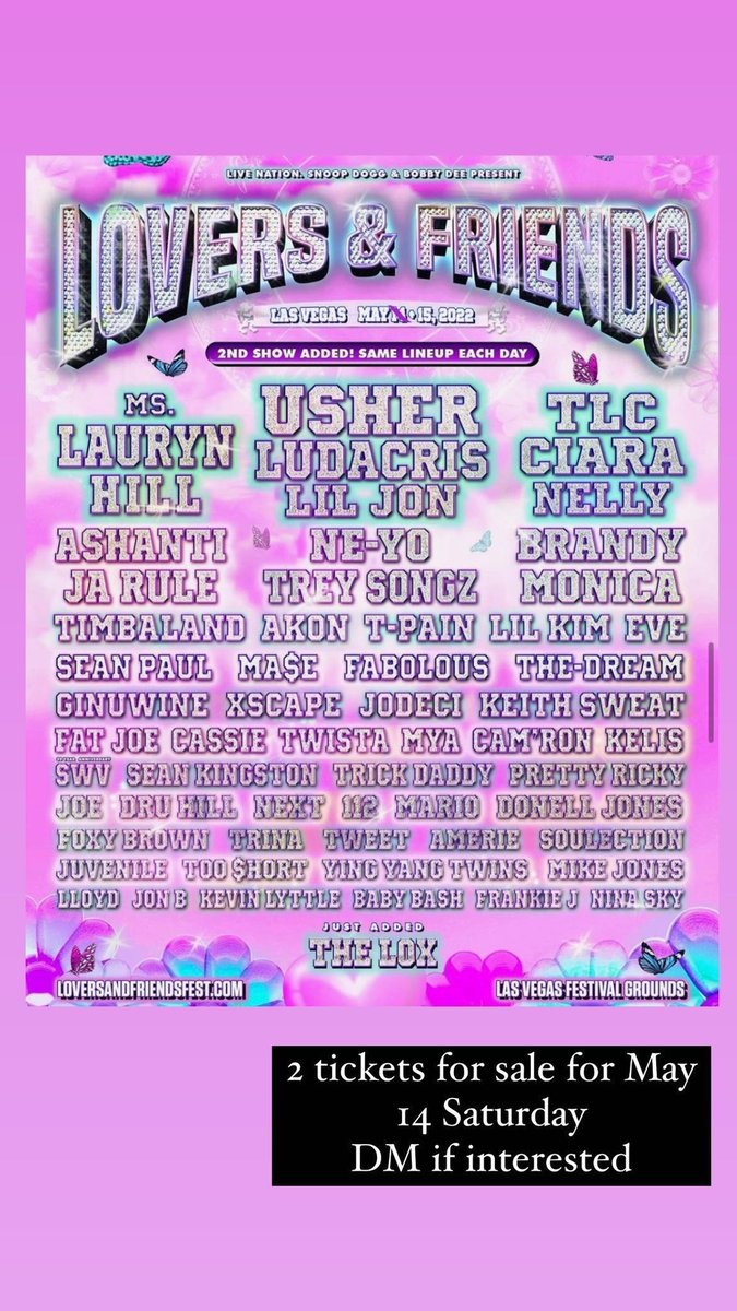 Pattsiee's tweet photo. Selling please DM #LoversandFriendsFestival https://t.co/NRvtUCqYAU