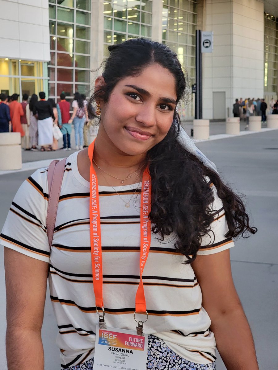 21stDigitalEd's tweet photo. FUTURE FORWARD...Being a #RegeneronISEF Finalist Susanna has already won the Victory π
. What is remaining for tomorrow is the opportunity to present her research. I am so...so...proud of her. #chirugurus #lagrangehigh #la5sef #CPSB #ISEF2022 @LouisianaStand @SChiruguru https://t.co/NuVaCDMalw