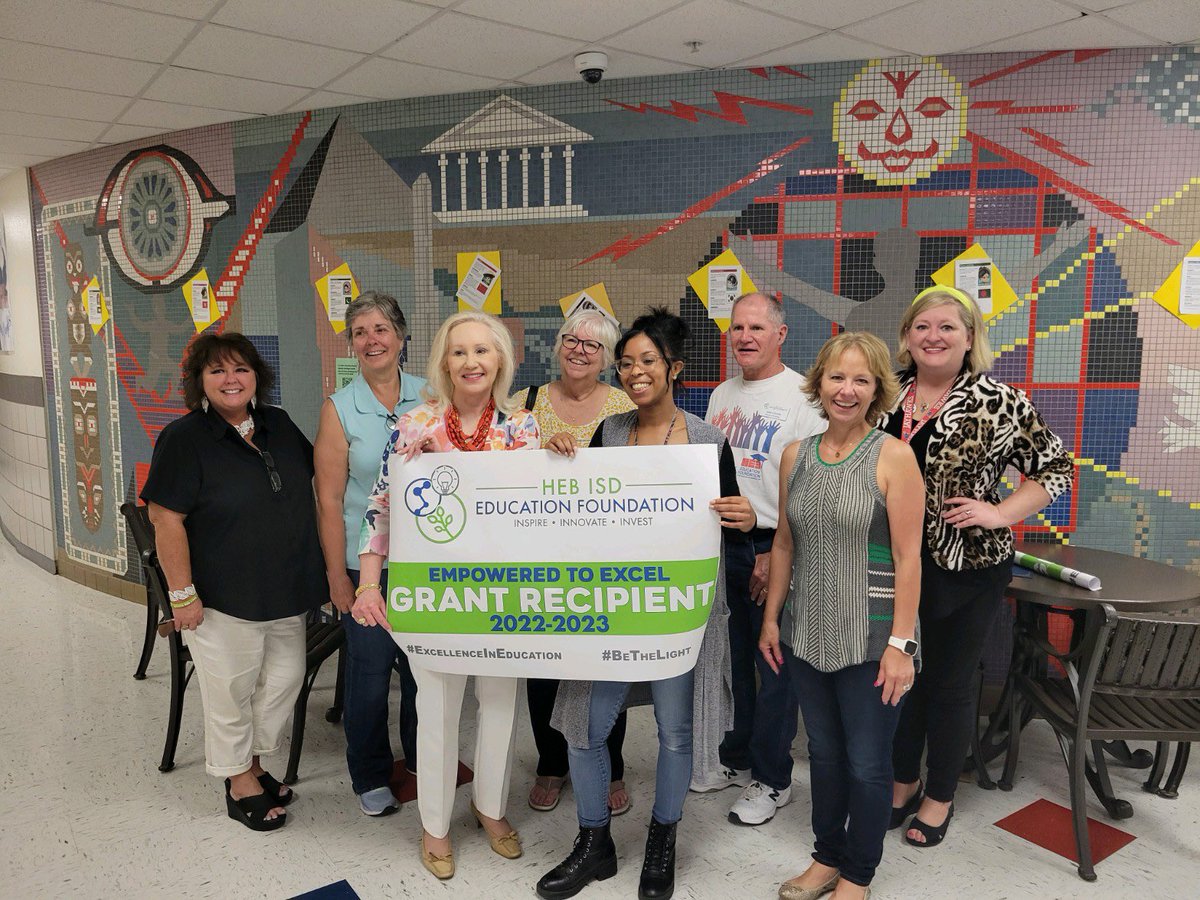 ms_white2nd's tweet photo. Thank you so much @HEBISDEdFoundtn!! Our students are so excited for the amazing books that they are going to receive! I am so grateful that I work for such an amazing district @HEBISDpeople 🤍 #HEBISD #Bethelight https://t.co/HHfFf8Lutq