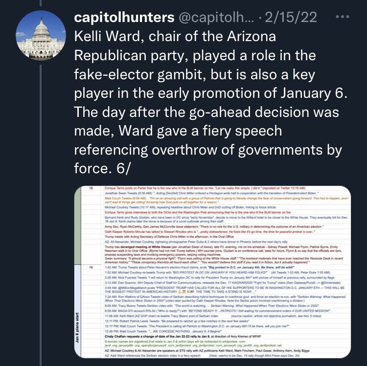 PeskyFact's tweet photo. @RonFilipkowski Mercer/Uihlein-funded Leninist Bannon backed Blackburn, Hawley &amp; Kelli Ward in 2018. He targeted all GOP but Cruz.🤨

#ModemMarsha blocked 3 #ElectionIntegrity bills

Hawley &amp; Cruz led #SeditionCaucus

Ward: Oath Keeper assoc, #FakeElector #Fraudit &amp; J6 seditionist

#VoteBlue2022 https://t.co/JLvztLFh6A