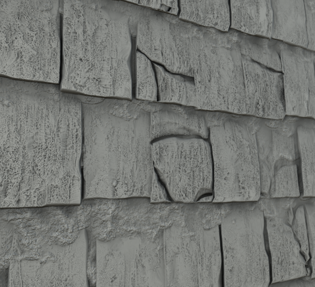 ShamblesElf's tweet photo. Some old roof tiles. Second try is going better I think! #gamedev #gameart https://t.co/8nJL7iszpe
