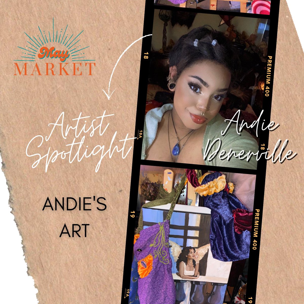 PolarisSignPro's tweet photo. Next up for today is Andie Denerville. Andie loves to express herself through art. Stop by and see her gorgeous work on Saturday from 10am-2pm. @polariscareercenter @bmhstitans @bereacsd @youngeinstitute #MayMarket #studententrepreneurs @m_smithberger @BCSDWheeler https://t.co/lSeowxaugF