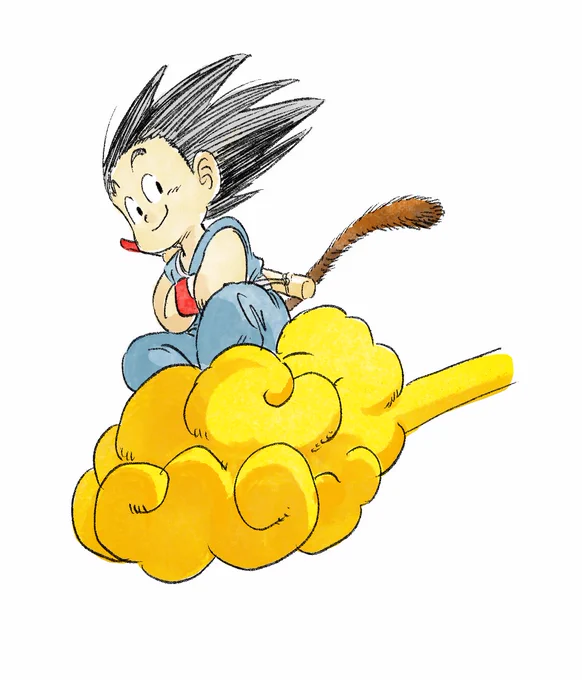模写です。昨日悟空の日だったそうで。いつまでも一番のヒーローです。ドラゴンボールの映画楽しみだなあ! 
