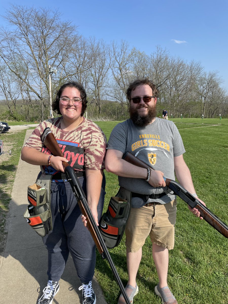 KHSGibbons's tweet photo. Thank you to the KHS Trap Shooting Team for the invite out to see what is all involved in your sport.  I had no clue and it was definitely a learning experience!! @KHS_Panthers https://t.co/I2sV2cfopo