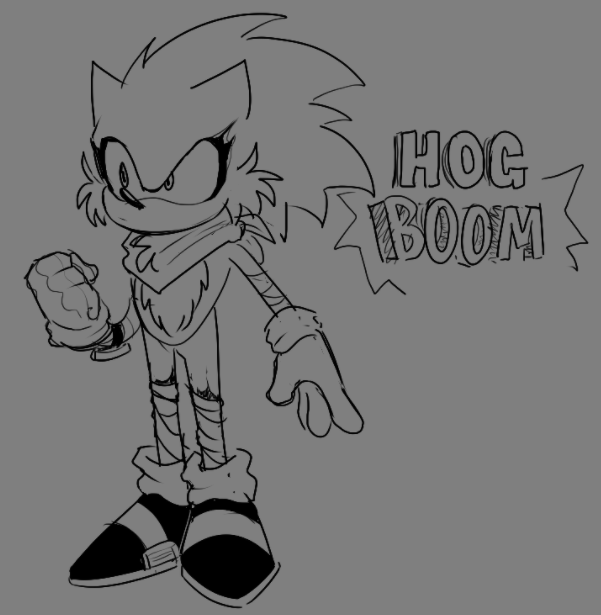 RblxTrex's tweet photo. A hedgehog with a more edgier look (not Shadow)
#hogfaker https://t.co/hKs4BBGYnk
