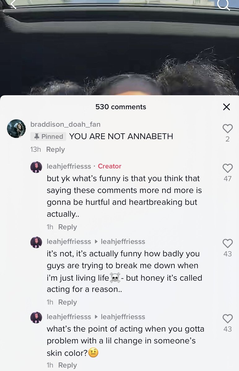 i need rick or becky to publicly address the racism and overall rude comments leah have been facing and ACTUALLY say the words without beating around the bush theres no reason a 12yo should have to defend herself on social media for doing nothing wrong