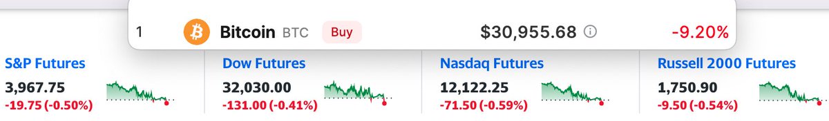 If you're scared of this #Bitcoin drop then just remember there's a boomer out there retiring next week watching his 401k evaporate.