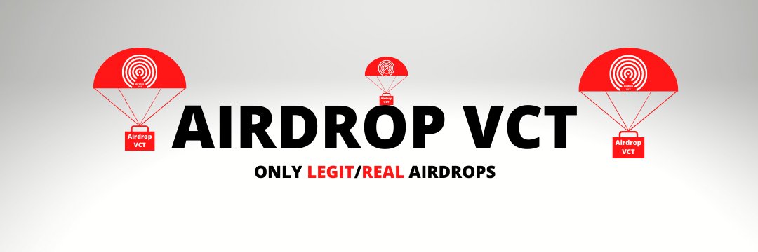 Airdrop VCT (@airdropvct) on Twitter photo ⚠️MUST READ ANNOUNCEMENT⚠️
IT'S HERE <a href="/AirdropVct/">Airdrop VCT</a> WE WILL BE CONDUCTING ALL OUR NEXT PHASES $VCT AIRDROP, WHICH WILL BE FOR OUR GREAT VIDCRYPTO COMMUNITY MEMBERS ONLY.
SO YOU SHOULD STAY WITH US, FOR THIS ENDLESS OPPORTUNITIES HERE.
#VidCryptoWatch #VidCryptoNFT #VCT🚀🚀🔥🔥🔥 ⚠️MUST READ ANNOUNCEMENT⚠️
IT'S HERE <a href="/AirdropVct/">Airdrop VCT</a> WE WILL BE CONDUCTING ALL OUR NEXT PHASES $VCT AIRDROP, WHICH WILL BE FOR OUR GREAT VIDCRYPTO COMMUNITY MEMBERS ONLY.
SO YOU SHOULD STAY WITH US, FOR THIS ENDLESS OPPORTUNITIES HERE.
#VidCryptoWatch #VidCryptoNFT #VCT🚀🚀🔥🔥🔥