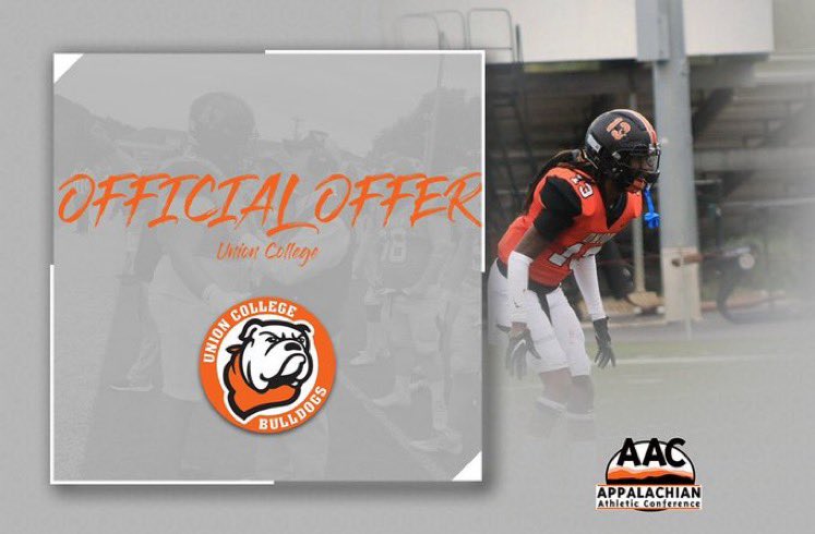 I am bless to receive my first off from <a href="/UnionBulldogFB/">Union Football</a> <a href="/coachwesj/">Coach Wes Johnson</a> <a href="/Z_Tibbs/">Zach Tibbs</a> <a href="/PLDunbarFB/">PLD Bulldogs Football</a>