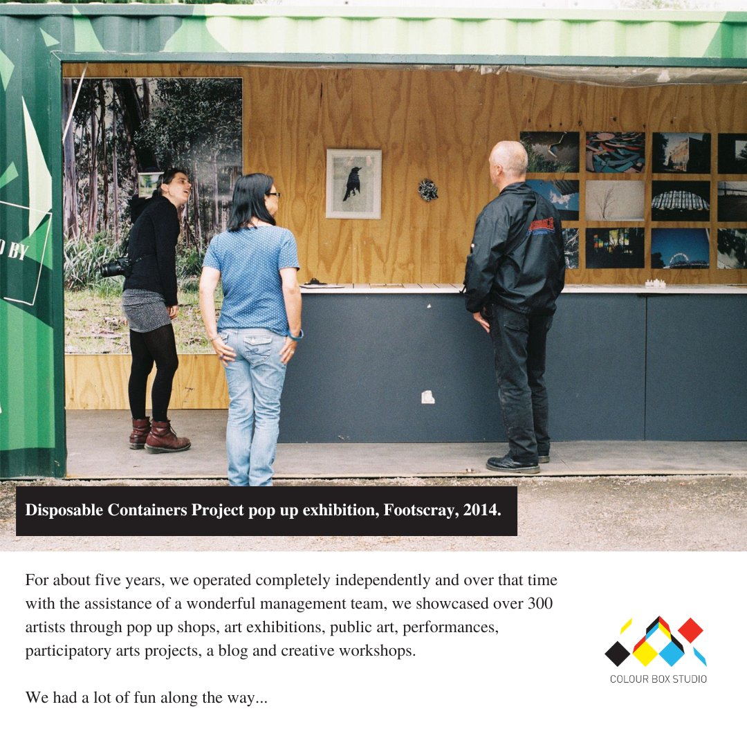 ColourBoxCrew's tweet photo. Here’s a little snippet in the history of #ColourBoxStudio, where we started and what we’re doing now!
📸 : Julie Tran, Kristina Arnott, Rachel Main and Amie Batalibasi
#cbs #aboutus #history #colourboxstudio #footscray #arts #storytelling https://t.co/0jp60y79lm