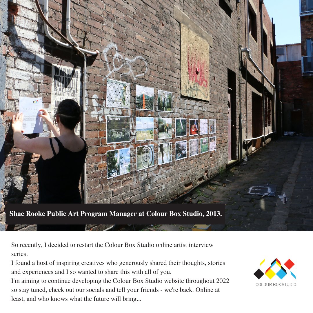 ColourBoxCrew's tweet photo. Here’s a little snippet in the history of #ColourBoxStudio, where we started and what we’re doing now!
📸 : Julie Tran, Kristina Arnott, Rachel Main and Amie Batalibasi
#cbs #aboutus #history #colourboxstudio #footscray #arts #storytelling https://t.co/0jp60y79lm