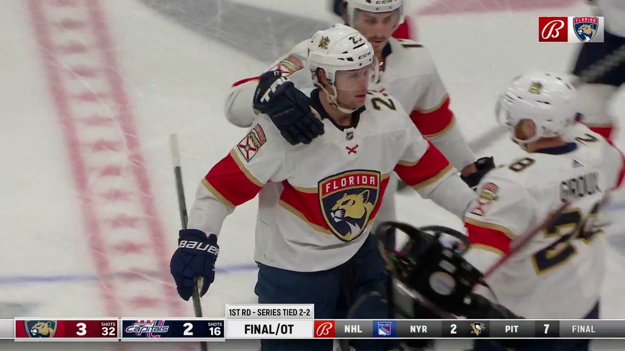 Carter Verhaeghe Puts on a Show as Florida Panthers Roll Columbus