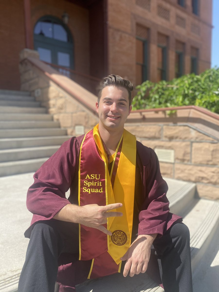 An absolute FOOL! #ASUgrad #takeiteasy