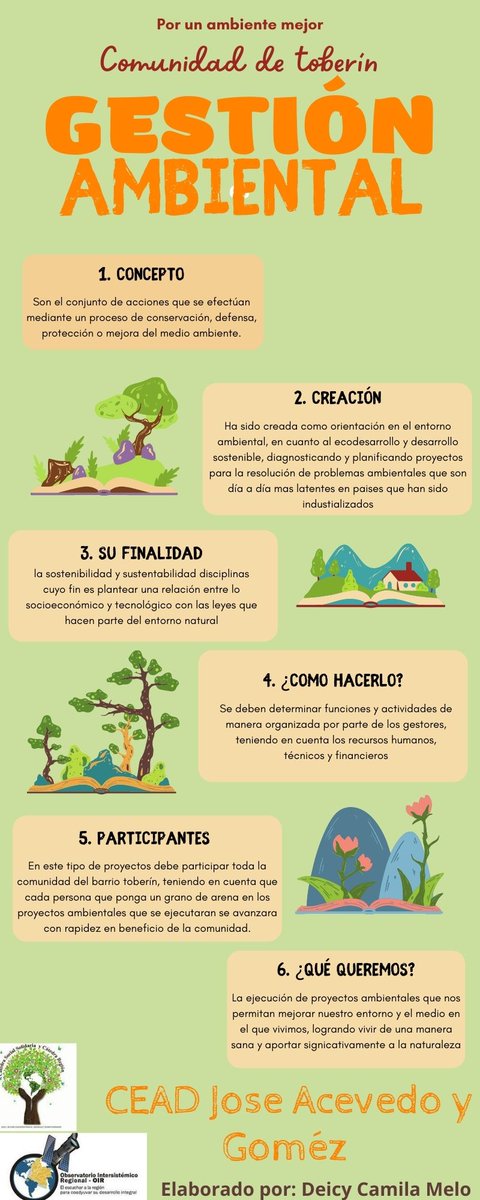 MecaDiidi's tweet photo. A continuación observaran un recurso de gestión ambiental, elaborado como proyecto a ejecutar en la localidad de Usaquén, involucrando a la comunidad para que conozcan de que trata y su importancia. @ElOIRdelaRegion #SERVICIOSOCIALUNADISTAENCASA leer, comentar y compartir. https://t.co/7DnkrW8ysW