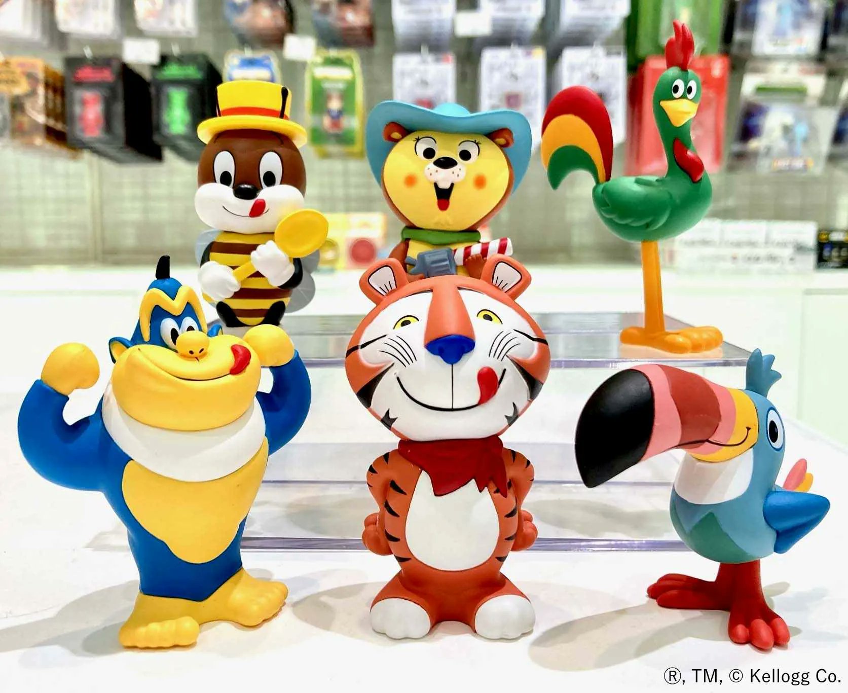 株式会社メディコム トイ Today S Solamachi Udf Kellogg S Classic Style シリーズから Tony The Tiger Honey King Kombo Peter Toucan Sam Cornelius の6種類が新発売 トニー ザ タイガーを筆頭にケロッグのコーンフレークでお馴染みの