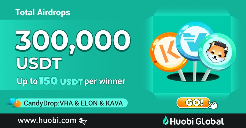 HTX_Global's tweet photo. $300,000 #CandyDrop!

🍬 $VRA @verasitytech
🍬 $ELON @DogelonMars
🍬 $KAVA @kava_platform

Get your share ⤵️ #airdrop