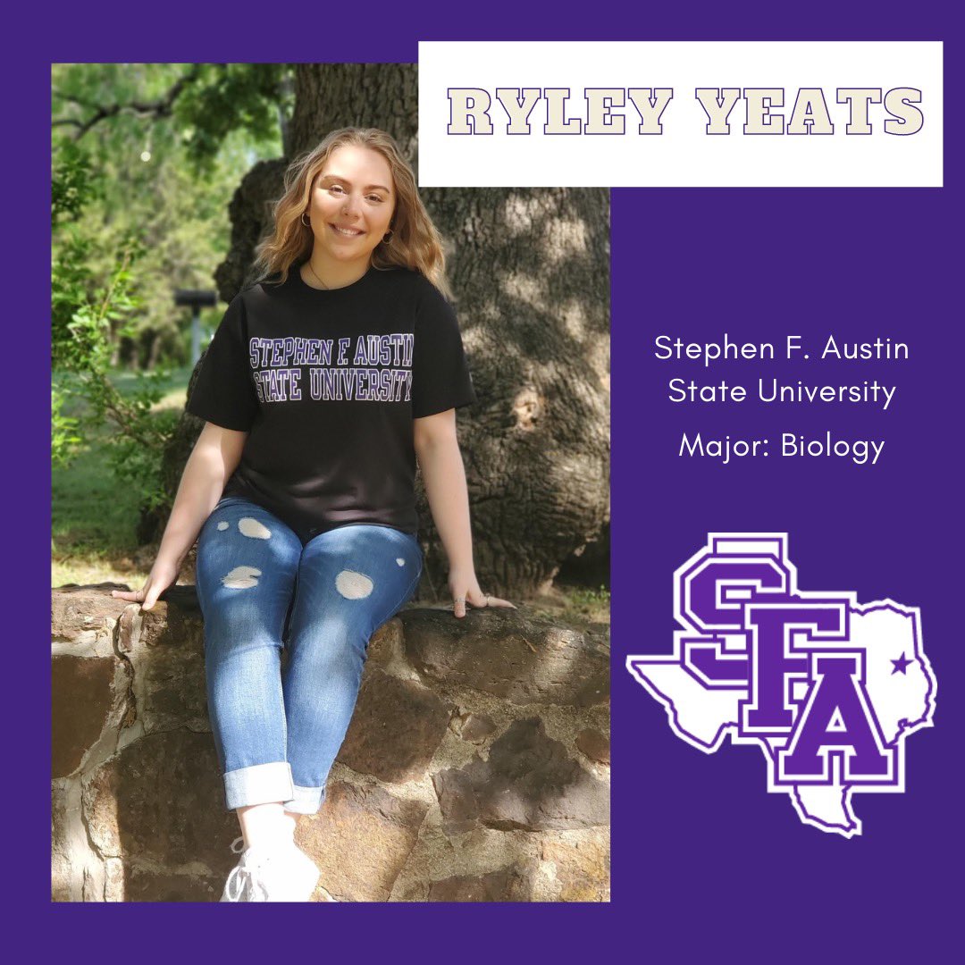stuco_newtech's tweet photo. SENIOR SHOUTOUT: Ryley Yeats! Ryley is going to SFA State University and plans to major in Biology. Axe ‘em Jacks!
Ryley’s favorite LLC memory is the the annual Secret Santa. Ryley has been in LLC for 2 years &amp; has served as our Vice President for this past school year. Go Ryley! https://t.co/cvQ4JtHeXi