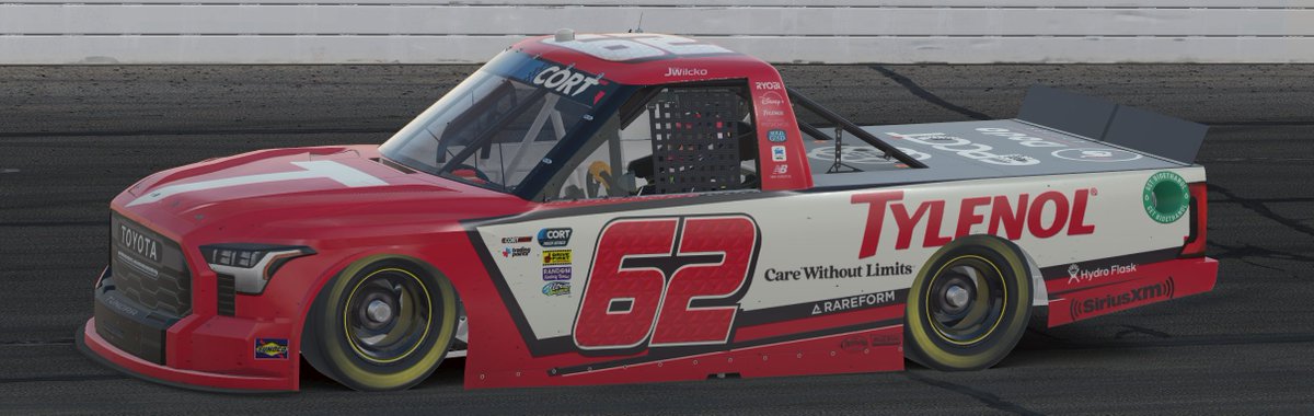 GoBRM's tweet photo. IRP or LOR whatever you want to call it, the team survived 150 laps in tonight's @CORTRacing Truck Series race.
@RichJette finished 4th
@ChapelHillSim finished 8th
@JWilcko finished 22nd :-( https://t.co/9n7gTI6kKp