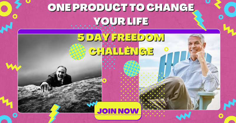 WomenSmartMoney's tweet photo. 🎈One product to change your life.😆

✅Join the awesome 5 Day Freedom Challenge and quit the 9 to 5 rat race. 
✅Click the image to check it out.