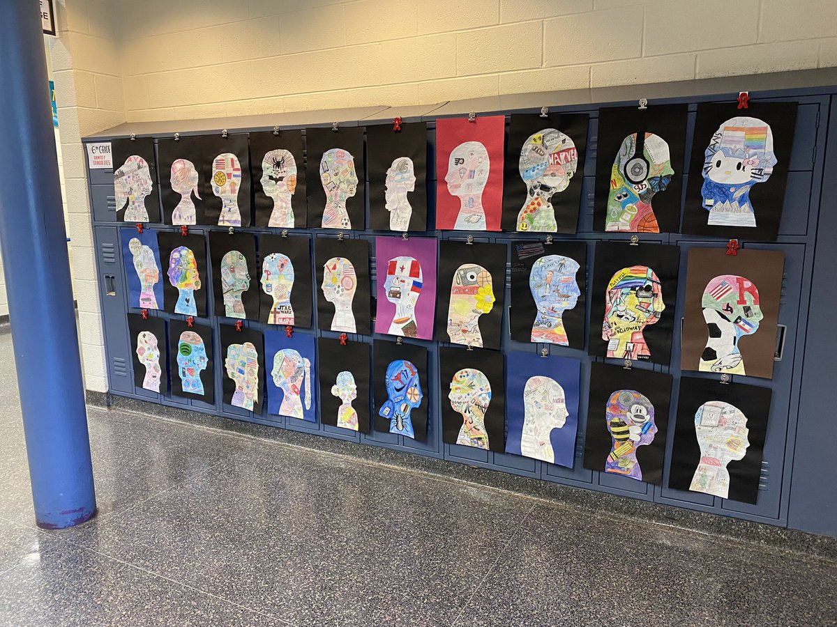 FTSD_Anderson's tweet photo. 6th Grade Identity Silhouettes https://t.co/4qKuBPwZpC