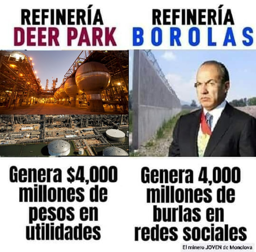 elgatopolitico_'s tweet photo. #Literal 💁‍♀️💁‍♂️
Ahí te hablan, Borolas. #DeerPark 
Vía: El minero joven de Monclova https://t.co/aEMZ2fkcik