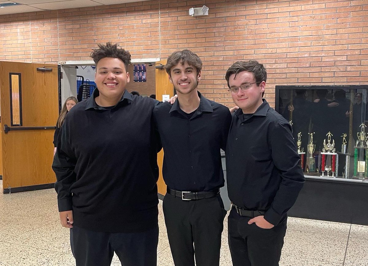 Our bands KILLED it tonight at our final concert of the year! 

Special shout-out to our seniors Aaron Battle who won a $1000 scholarship, and Mikey Rivera who received the highest award the band has to offer: the John Philip Sousa Award! We are so proud of our seniors!