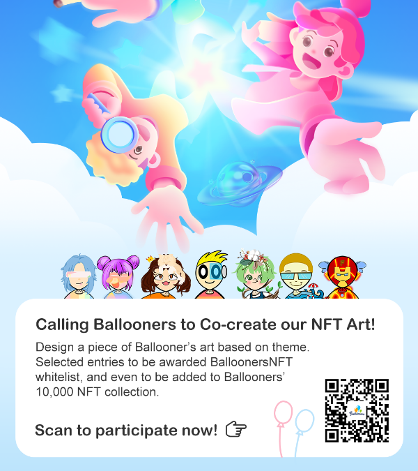 Are you 5-13 years old and love drawing? Do you wanna socialise with other like-minded kids around the world? 

𝗪𝗲 𝘄𝗮𝗻𝘁 𝘆𝗼𝘂🎉!

Join the 𝐖𝐨𝐫𝐥𝐝 𝐂𝐡𝐢𝐥𝐝𝐫𝐞𝐧'𝐬 𝐍𝐅𝐓 𝐀𝐫𝐭 𝐂𝐨𝐦𝐩𝐞𝐭𝐢𝐭𝐢𝐨𝐧 now⬇️
discord.gg/ballooners

#NFT #NFTCommunity #NFTartist