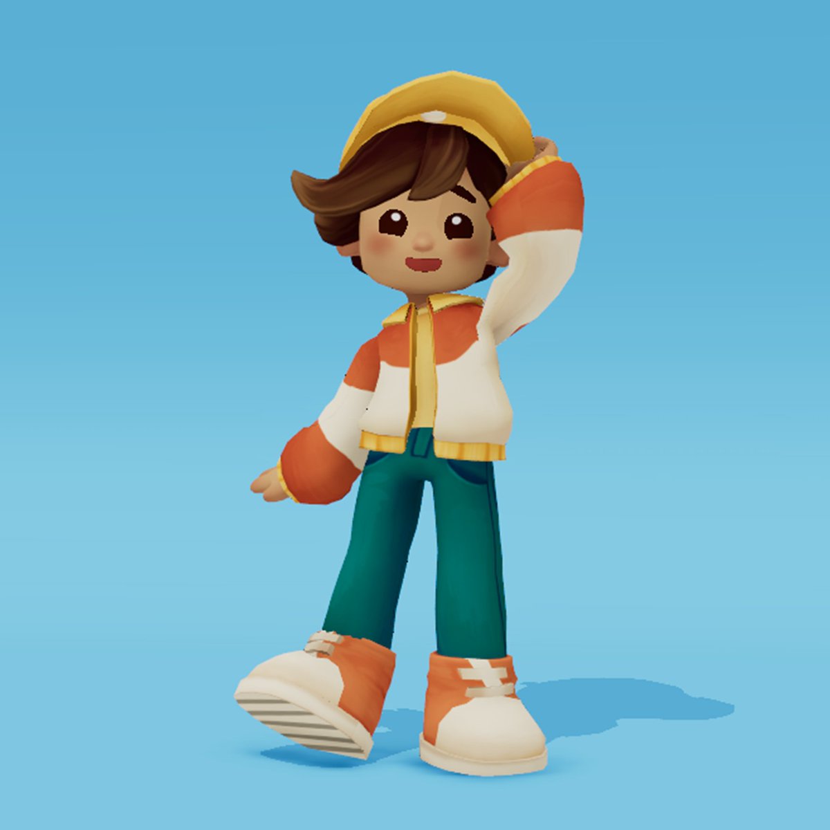 PlanturiGame's tweet photo. Cute poses of MC!
We painted some facial expressions that are done in a flipbook style.

We were able to make our lil guy come to life with Huan Do (rigged and implemented everything into Unity), Josh Santiago (posed the character), &amp;  Emily Li He (painted the expressions)! https://t.co/veYXJOAoXD