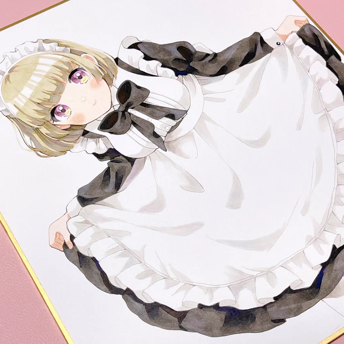 メイドの日⍤⃝.ᐟ.ᐟ #コピック 