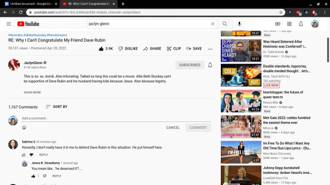 Dudes. Jaclyn Glenn's video. It's not the newest one. I found idiots to yell at...  RE: Why I Can't Congratulate<a href="/tag/conspiracytheories"class="tags"><span>#conspiracytheories</span></a><a href="/tag/adopted"class="tags"><span>#adopted</span></a><a href="/tag/noahcyrus"class="tags"><span>#noahcyrus</span></a>