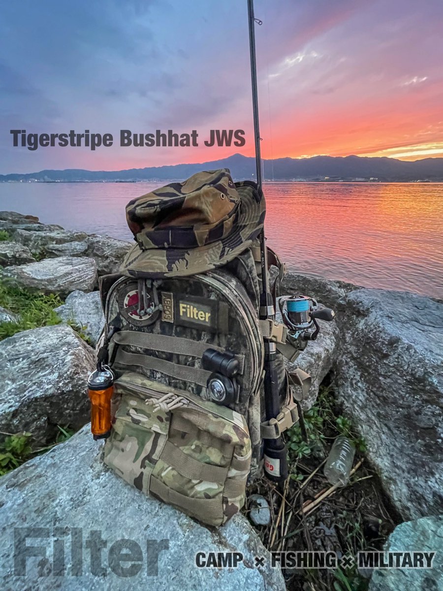 nyoro19's tweet photo. Tigerstripe Bushhat &amp; Cowboyhat

JWSタイガーなハットはアウトドアで威力を発揮します。
���りにキャンプにミリタリー以外でも良い感じです。

NAM戦マニアが本気で作ったハットです。
価値のわかる方へ、。

既にFilter BASE店へアップしております。

#Tigerstripe 
#Bushhat
#Cowboyhat
#JWS
#NAM https://t.co/spq8PUSONm