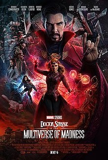 Sappy_Mandy97's tweet photo. Doctor Strange 2(@doctorstrange2_ ) 
This was intended to be the finale of the Multiversal arc starting from Wanda Vision. But man what a weird plot where Dr. Strange feels playing a second lead in his movie. Anyways, @benedictcu and @_elizabetholsen rocked the screen.#DrStrange2 https://t.co/EzBUOD4yKC