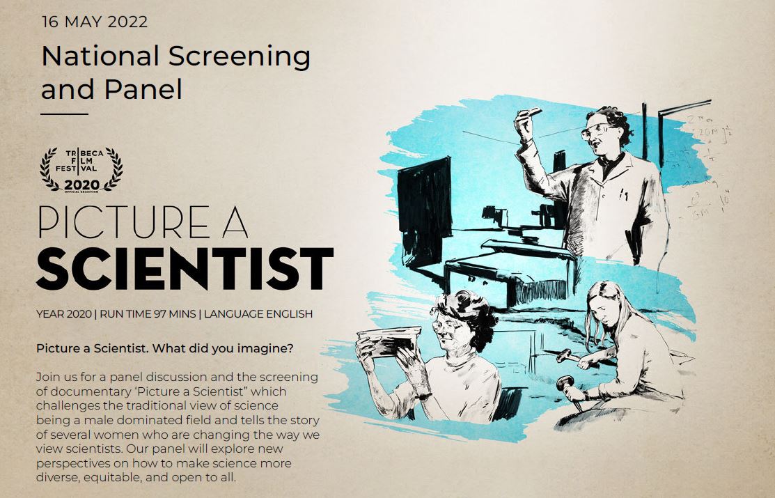 arcseam's tweet photo. Join us for refreshments, screening of Picture a Scientist &amp; Panel discussion🔗https://t.co/X4miymv9L2 
Thanks to all supporters and collaborators @Sydney_Uni, @QUT, @Science_Academy, @arc_gov_au, @AusCobotics, @InnovativBioEng,  @ARC_EQUS, @AAHMS_health,  @ATSE_au, @ARC_CTET https://t.co/UIu9CTvXym