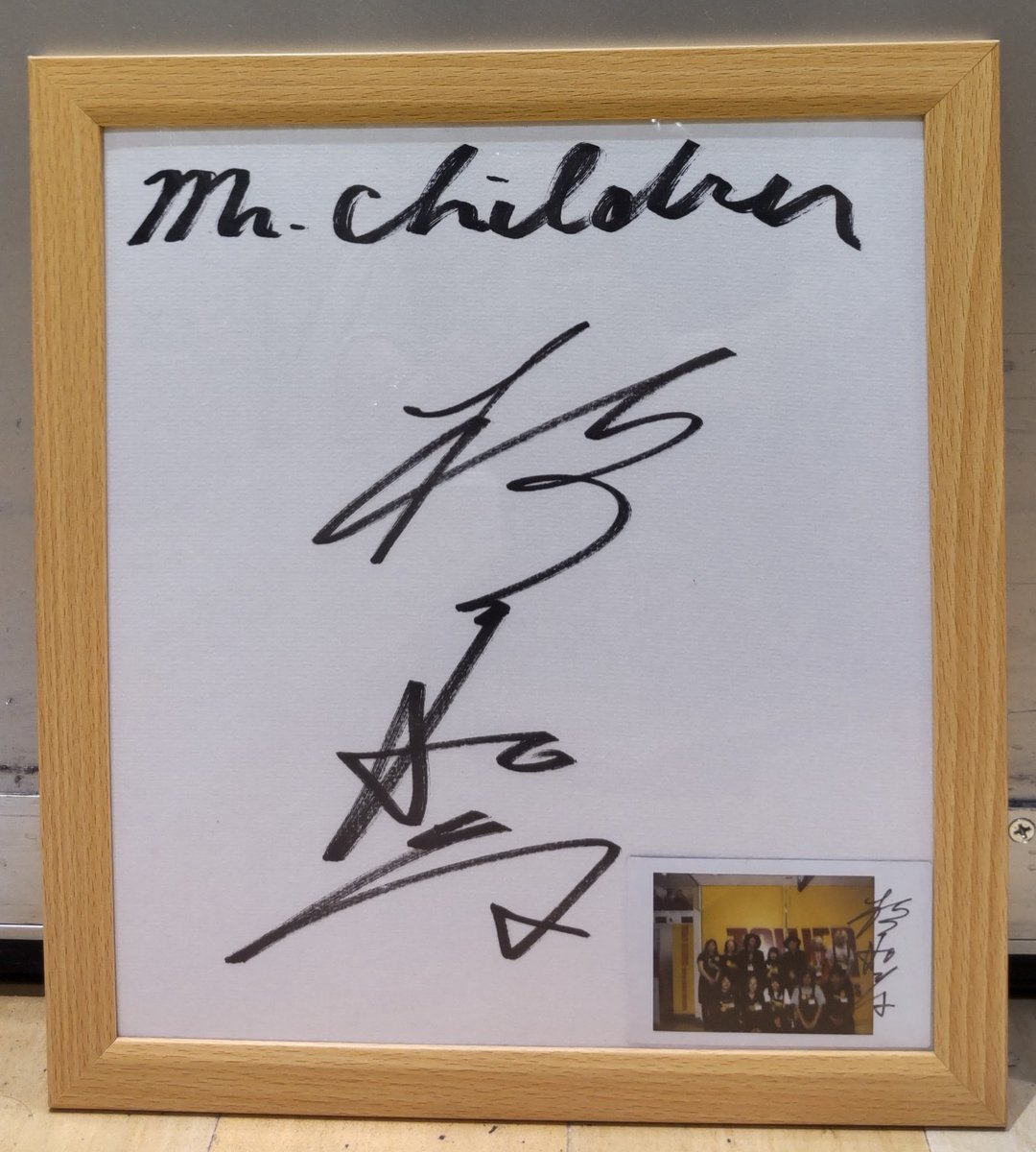MrChildren③】 梅田大阪マルビル店に設置していた立体ディスプレイや