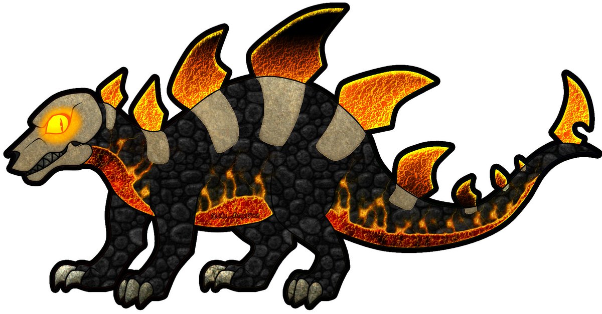 John_DragoBlood's tweet image. i drew my Charred Fossil, Spike!  

Please leave a RT and LIKE! I would appreciate it a lot! 💙

-

@Wizard101 #Wizard101
