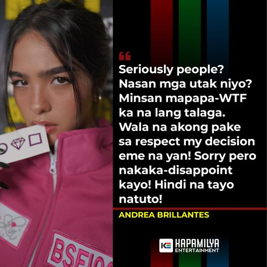 MrWinwineklabu's tweet photo. Andrea Brillantes ng mapanood ko yung isang video mo na may ginagawa ka sa sarili mo asan din ang utak mo non? Mukhang kulang ka sa disiplina na babae at ano ka ngayon nagwagi ang BF mo sa pula. Magantay ako ng ilang buwan mababalitaan ko break na kayo. 🤭🤭 https://t.co/hn8jZG1tXr