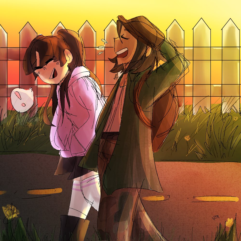 Forgot to post this lmao, here’s more dndads oc content! I think Taylor deserves a friend that’s all ty #originalcharacter #ocart <3